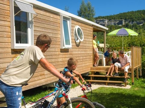 MOBILHOME 6 personnes - Cottage Séquanie  - 32m² - 3 chambres pour les grandes familles