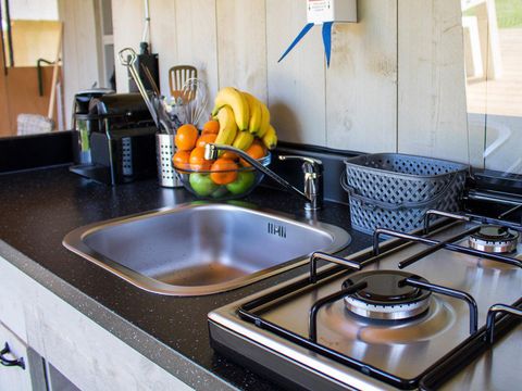 TENTE TOILE ET BOIS 6 personnes - Nomade