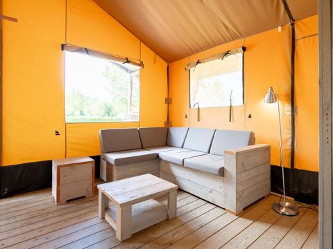 TENTE TOILE ET BOIS 6 personnes - Nomade