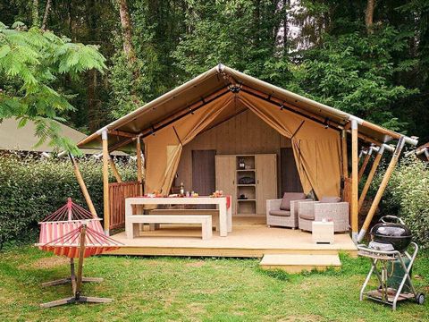 TENTE TOILE ET BOIS 6 personnes - Nomade