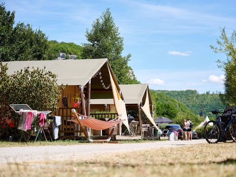 TENTE TOILE ET BOIS 6 personnes - Nomade