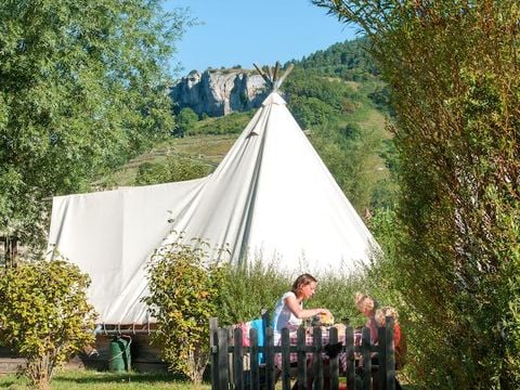 BUNGALOW TOILÉ 4 personnes - LODGE TRAPPEUR sans sanitaires