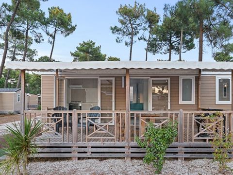 MOBILHOME 6 personnes - Comfort XL | 3 Ch. | 6 Pers. | Terrasse surélevée | Clim.