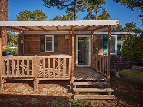 MOBILHOME 6 personnes - Comfort | 2 Ch. | 4/6 Pers. | *Terrasse surélevée *| 1 SDB | Clim.