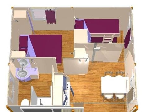 CHALET 4 personnes - NÉMO 20 m²