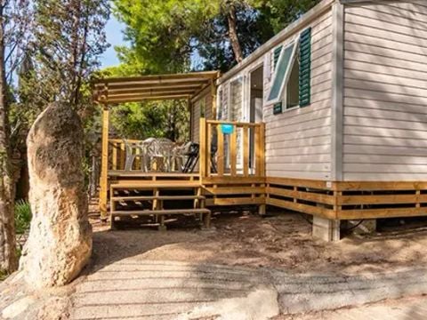 MOBILHOME 6 personnes - Comfort | 3 Ch. | 6 Pers. | Terrasse surélevée | Clim.