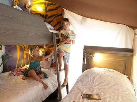 BUNGALOW TOILÉ 5 personnes - Jungle