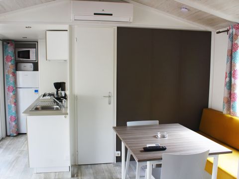 MOBILHOME 6 personnes - S2200 - CLIM - DRAPS - MENAGE FINAL