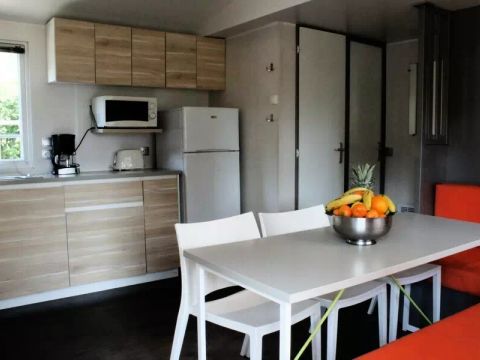MOBILHOME 6 personnes - Mobil Home 4 Pièces 6 Personnes Climatisé + TV