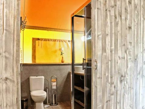 TENTE TOILE ET BOIS 5 personnes - BAOBAB