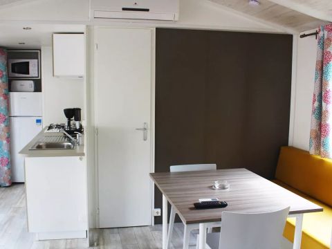 BUNGALOW 6 personnes - Luxe 4/6 pers. climatisé (env. 45 m² terrasse incluse)