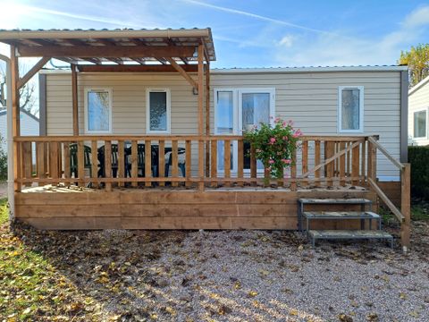 MOBILHOME 8 personnes - Mobil home super cordelia 3 chambres avec terrasse semi couverte ( annee 2025)