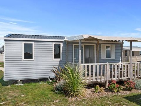 Bungalow 6 personnes - Mobil-home | Comfort | 3 Ch. | 6 Pers. | Terrasse surélevée | Clim.