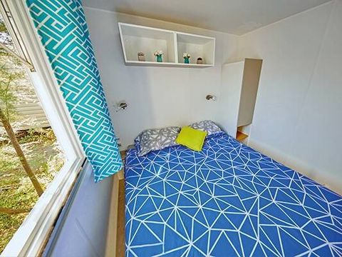 BUNGALOW 6 personnes - Mobil-home | Comfort | 3 Ch. | 6 Pers. | Terrasse simple | Clim.