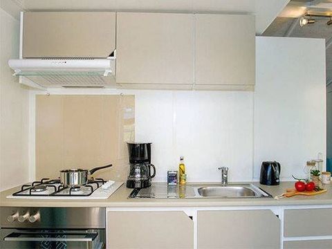 Bungalow 6 personnes - Mobil-home | Comfort | 3 Ch. | 6 Pers. | Terrasse simple | Clim.