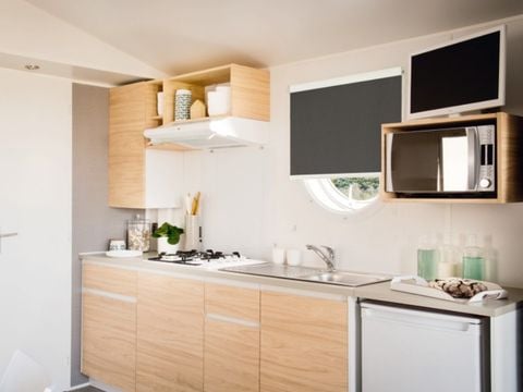 Mobilhome 4 personnes - 2 chambres 4/6 personnes climatisé