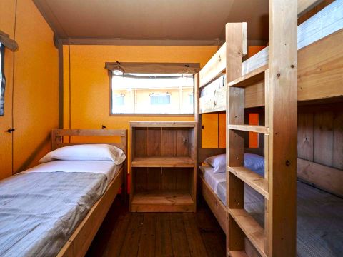 Tente en toile et en bois 5 personnes - GLAMPING TRAMUNTANA 2/5 pers