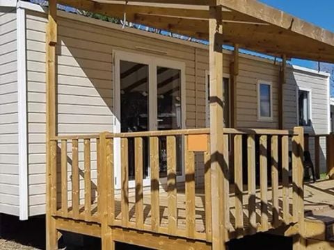 MOBILHOME 6 personnes - Mobil-home | Premium | 3 Ch. | 6 Pers. | Terrasse surélevée | Clim.