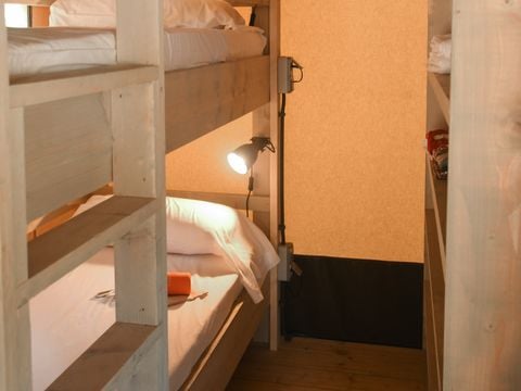 TENTE TOILE ET BOIS 4 personnes - Tente Medes