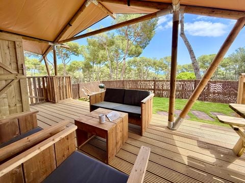 TENTE TOILE ET BOIS 5 personnes - Boutique Illa Roja