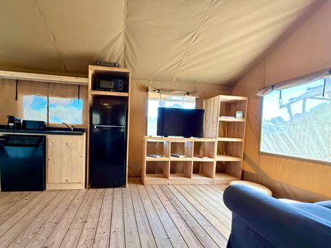 Tente en toile et en bois 5 personnes - Boutique Illa Roja