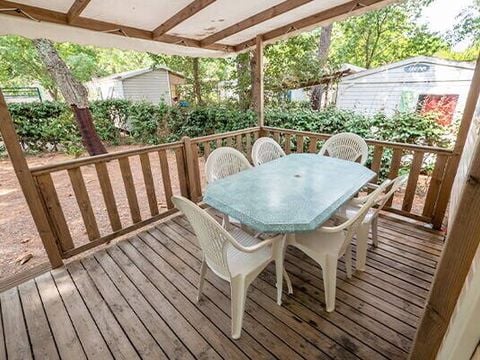 MOBILHOME 6 personnes - Mobil-home | Premium | 3 Ch. | 6 Pers. | Terrasse Lounge | Clim. MOBILHOME 6 personnes - Mobil-home | Premium | 3 Ch. | 6 Pers. | Terrasse Lounge | Clim.