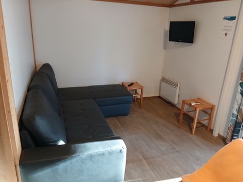 CHALET 4 personnes - Chalet Standard 40m² - 2 chambres + TV + Terrasse couverte - Clim