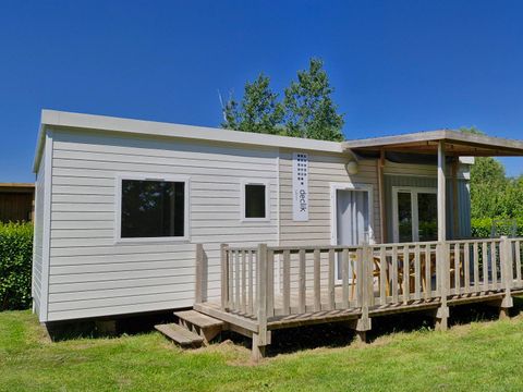 MOBILHOME 6 personnes - Confort 32m² (3 chambres) + terrasse semi-couverte 10m² + TV | 6 personnes
