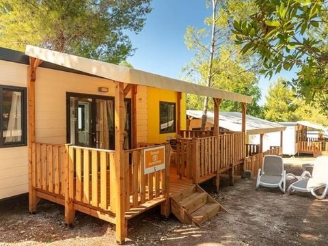 MOBILHOME 6 personnes - Comfort | 3 Ch. | 6 Pers. | Terrasse surélevée | Clim.