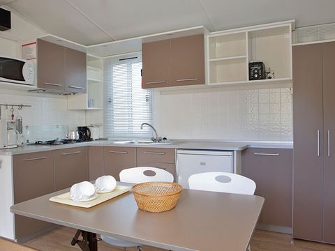 MOBILHOME 6 personnes - Classic | 2 Ch. | 4/6 Pers. | Terrasse surélevée | Clim.