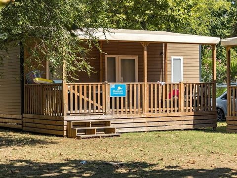 MOBILHOME 4 personnes - Premium | 2 Ch. | 4 Pers. | Terrasse surélevée | Clim.