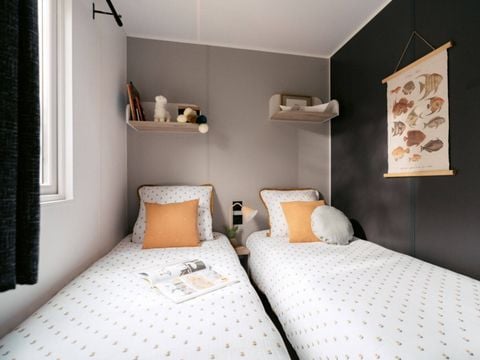 MOBILHOME 4 personnes - Premium | 2 Chambres | Capacité 4 personnes | Terrasse Lounge | 1 Salle de bain | Climatisation