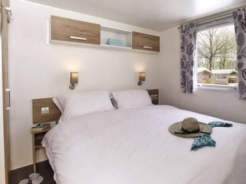 MOBILHOME 4 personnes - Premium | 2 Chambres | Capacité 4 personnes | Terrasse Lounge | 1 Salle de bain | Climatisation