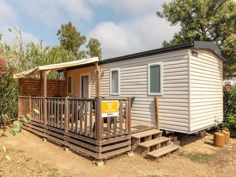 MOBILHOME 4 personnes - Premium | 2 Chambres | Capacité 4 personnes | Terrasse Lounge | 1 Salle de bain | Climatisation