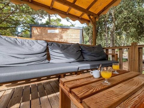 MOBILHOME 6 personnes - Mobil-home | Comfort | 3 Ch. | 6 Pers. | Terrasse Lounge | Clim.