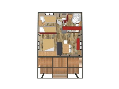 CHALET 5 personnes - NOUMEA
