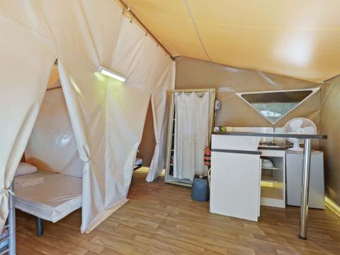 BUNGALOW TOILÉ 5 personnes - Bungalow toilé CANADA 20m² / 2 chambres - sans sanitaires (samedi)