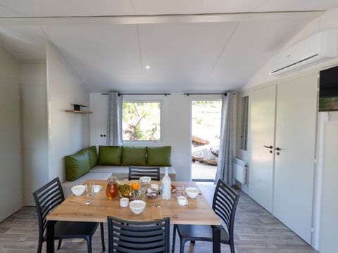 MOBILHOME 6 personnes -  Big Bahia - 2 chambres + climatisation + TV