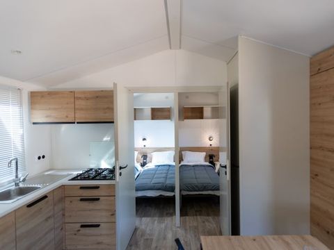 Mobilhome 6 personnes - California- 3 chambres + Climatisation + TV