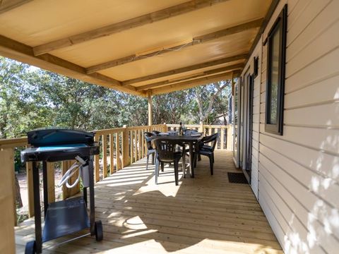 Mobilhome 6 personnes - California- 3 chambres + Climatisation + TV