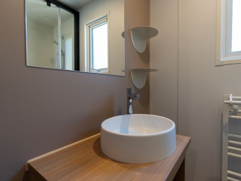 MOBILHOME 4 personnes - Mobil home Cagna - 2 chambres - 2 salles de bains + tv
