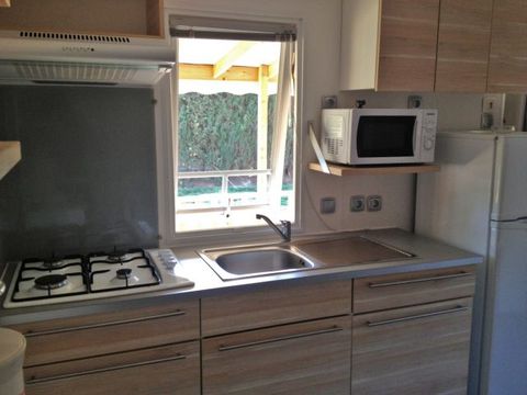 Mobilhome 6 personnes - Krusoe - CLIM - 2 chambres (arrivée en dimanche)