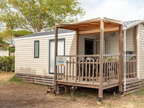 MOBILHOME 6 personnes - Comfort | 2 Ch. | 4/6 Pers. | Terrasse simple | Clim.