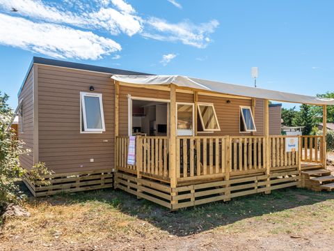MOBILHOME 6 personnes - Mobil-home | Premium | 3 Ch. | 6 Pers. | Terrasse Lounge | Clim. | TV