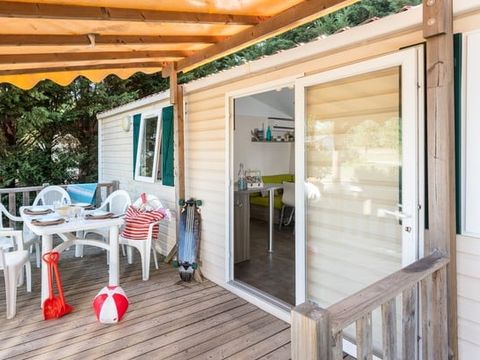 Mobilhome 6 personnes - Classic | 2 Ch. | 4/6 Pers. | Terrasse surélevée | Clim.