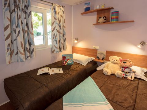 Mobilhome 6 personnes - Comfort | 2 Ch. | 4/6 Pers. | Terrasse simple | Clim.