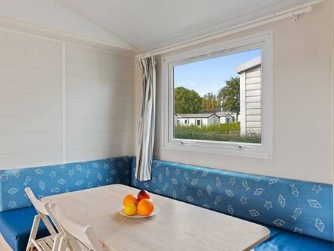 Mobilhome 6 personnes - Comfort | 3 Ch. | 6 Pers. | Terrasse surélevée | Clim.