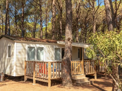Mobilhome 6 personnes - Classic XL | 3 Ch. | 4/6 Pers. | Terrasse surélevée | Clim.