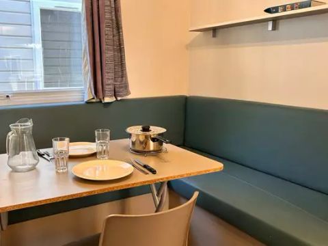 Mobilhome 4 personnes - Comfort | 2 Ch. | 4 Pers. | Terrasse surélevée | Clim.