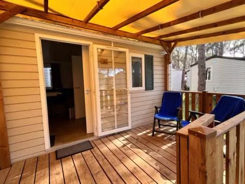 MOBILHOME 4 personnes - Comfort | 2 Ch. | 4 Pers. | Terrasse surélevée | Clim.
